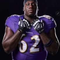 Speed Plus alumni in Baltimore Ravens #62 purple uniform