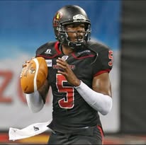 Speed Plus alumni Benard Morris in AFL black #5 uniform